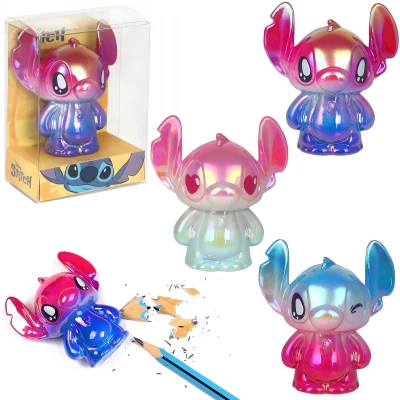 Afbeelding van DISNEY Stitch Handmatige PUNTENSLIJPER voor kleurpotloden, kinderen, schoolbenodigdheden