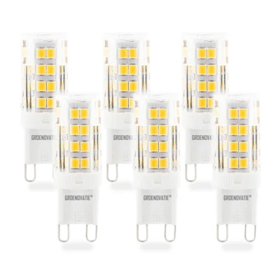 Afbeelding van G9 LED Lamp 4W Dimbaar Warm Wit 6 Pack