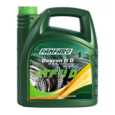 Afbeelding van FANFARO ATF II D FF8604 4 Olie Rood FORD: ORION 1, BMW: 8, CHRYSLER: LeBaron III Convertible