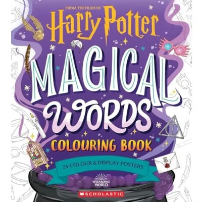 Afbeelding van Harry Potter Magical Words Colouring Book