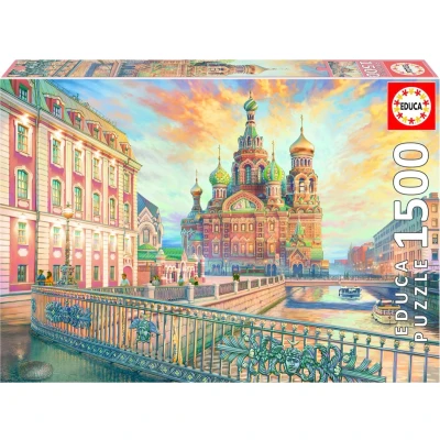 Afbeelding van Puzzel Educa San Petesburgo (1 Stuks) (1500 pcs)