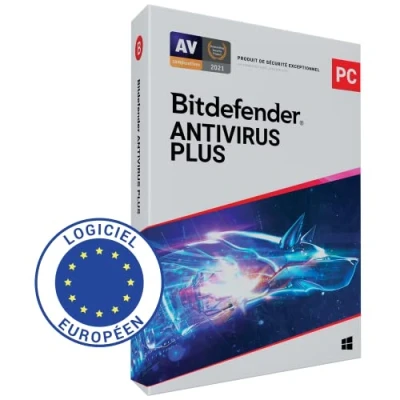 Afbeelding van Bitdefender Antivirus Plus 2024 1 appareil An PC