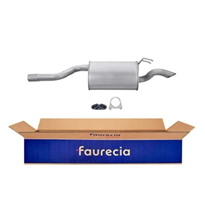 Afbeelding van HELLA 8LD 366 029 401 Einddemper Achter Met aanbouwdelen LANCIA: Ypsilon II, Musa, FIAT: Punto II Hatchback