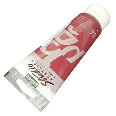 Image de Pébéo 837054 Studio Acrylique Tube Cramoisi d&#039;Alizarine 100 ml