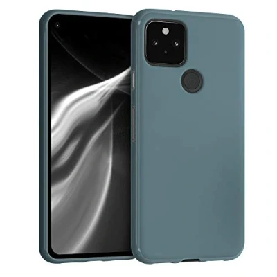 Afbeelding van kwmobile telefoonhoesje geschikt voor Google Pixel 5 Hoesje smartphone Back cover in Arctische nacht