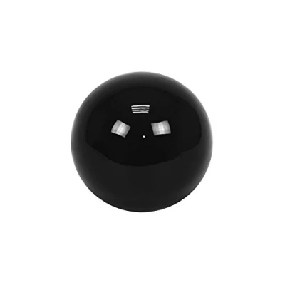 Afbeelding van bal, decoratieve wereldbol van keramiek, zwart, 11 cm