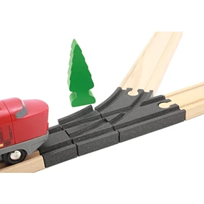 Afbeelding van Locorico Afneembare naald voor houten trein, compatibel met Brio (links)
