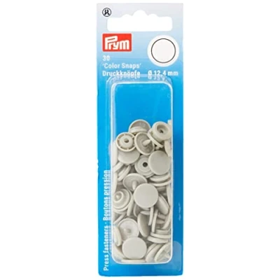 Afbeelding van Prym color snap grijs