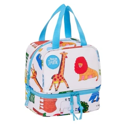 Afbeelding van Lunchtrommel Algo de Jaime Wit 20 x 15 cm