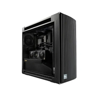 Afbeelding van Asus ProArt PA602 Midi tower PC behuizing Zwart 3 voorgeïnstalleerde ventilators, Zijvenster, Stoffilter