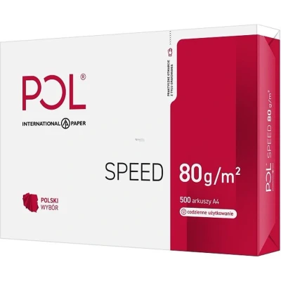 Afbeelding van Printpapier POL International Paper Speed Wit A4 500 Lakens