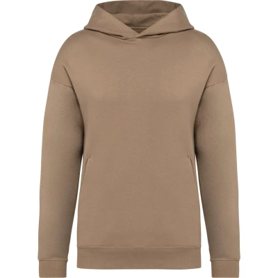 Afbeelding van Native Spirit Ecologische uniseks oversized sweater met capuchon NS408 Driftwood