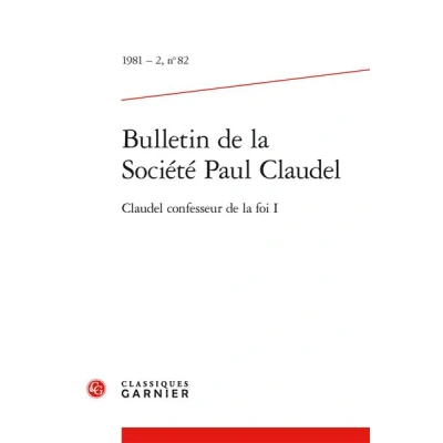 Image de Bulletin de la Société Paul Claudel