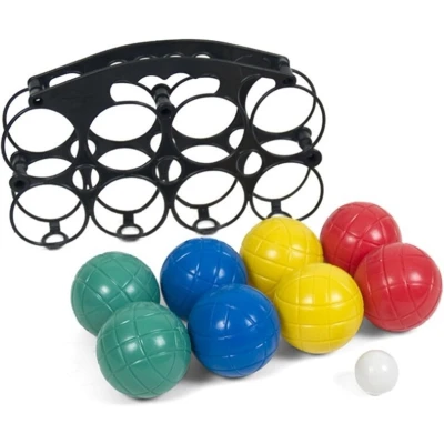 Afbeelding van Gerimport Jeu de boule 8 ballen kunststof