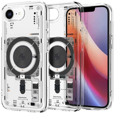 Afbeelding van Spigen Ultra Hybrid Backcover MagSafe voor de iPhone 16e Neo One