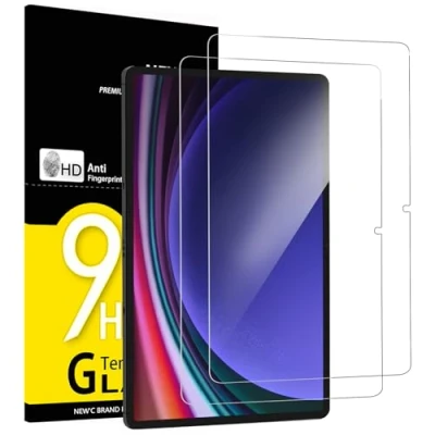 Afbeelding van NEW&#039;C displaybeschermfolie van gehard glas voor Samsung Galaxy Tab S9 11 inch, 0,33 mm HD ultra transparant hardheid 9H