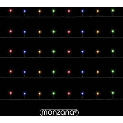 Afbeelding van Monzana Lichtsnoer 600 LEDS Afstandsbediening Timer Multicolor
