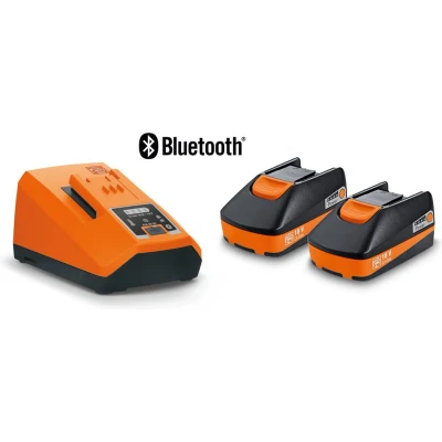 Afbeelding van Fein Accu Starterset Lader + 2x Accu&#039;s 18V 3.0Ah 92604324010