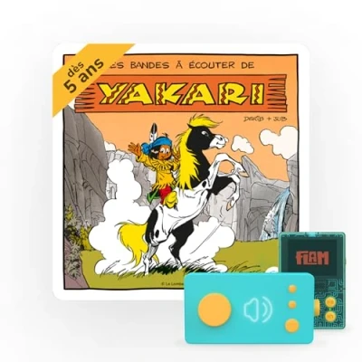 Afbeelding van Interactief audioboek van Lunii voor Ma Fabrique à Histoires Les bandes écouter de Yakari Franstalige Versie