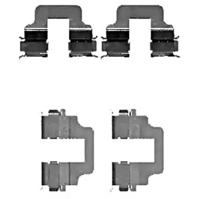 Afbeelding van DELPHI LX0473 Accessoireset, schijfremblok FORD: S Max Mk1, MONDEO 4 Turnier, Stufenheck, VOLVO: V70 2, 3, JAGUAR: XF Saloon