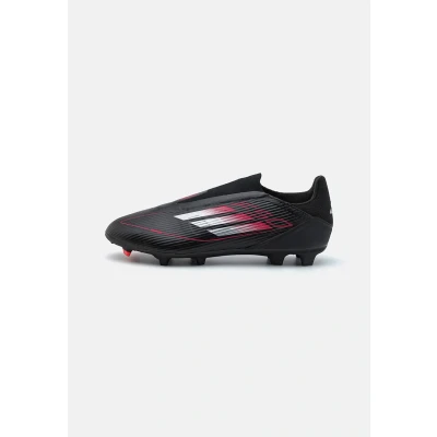 Afbeelding van adidas Performance F50 League Laceless FG/MG Voetbalschoenen met kunststof noppen, Heren, Maat: 48, Core black/iron metallic/lucid red