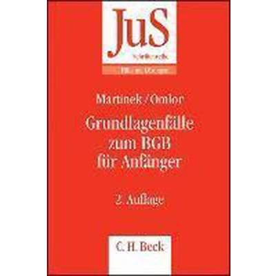 Afbeelding van Grundlagenfälle zum BGB für Anfänger