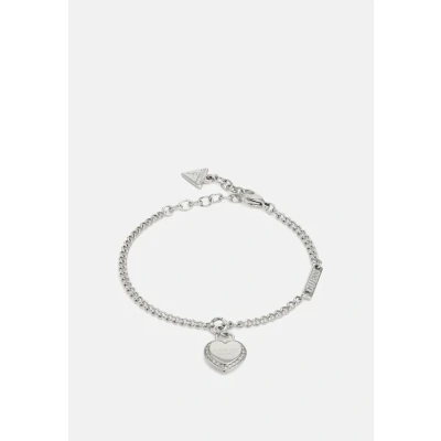 Afbeelding van Guess Heart Armband silvercoloured, Dames, Maat: Small, Silver coloured
