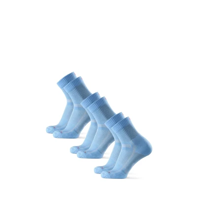 Afbeelding van Danish Endurance LONG Distance Running 3 PACK Sportsokken, Maat: 39 42, Light blue
