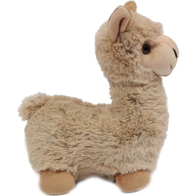Afbeelding van Heunec Lama/alpaca pluche knuffel beige 29 cm