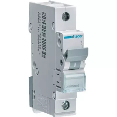 Afbeelding van Hager Installatieautomaat 1 polig 40 A B karakteristiek 6 kA MBN140E