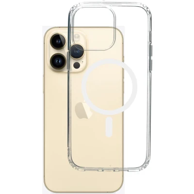 Afbeelding van Mobiparts MagSafe TPU Back Cover Transparant Apple iPhone 14 Pro Max