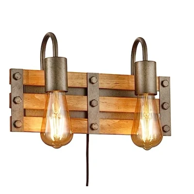 Afbeelding van Wandlamp Trio Leuchten Khan Nikkel