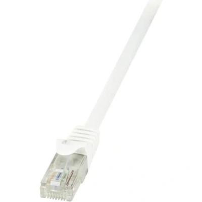 Afbeelding van LogiLink CP2011U RJ45 Netwerkkabel, patchkabel CAT 6 U/UTP 0.25 m Wit Snagless 1 stuk(s)