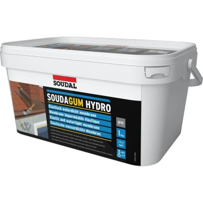 Afbeelding van Soudal soudagum hydro 1 kg, grijs, emmer