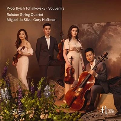 Afbeelding van Miguel Da Silva, Rolston String Quartet, Gary Hoffman Souvenirs (CD)