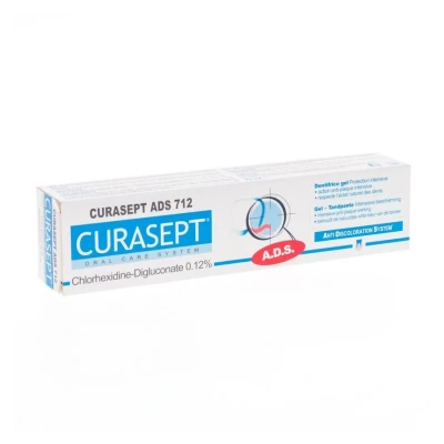 Image de Curasept Dentif Gel 0,12% Tube 75ml