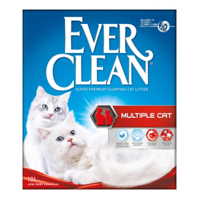 Afbeelding van 10l Ever Clean® Multiple Cat Klonterende Kattenbakvulling Kat