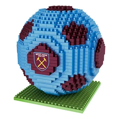 Afbeelding van West Ham United 3D BRXLZ voetbal bouwpakket