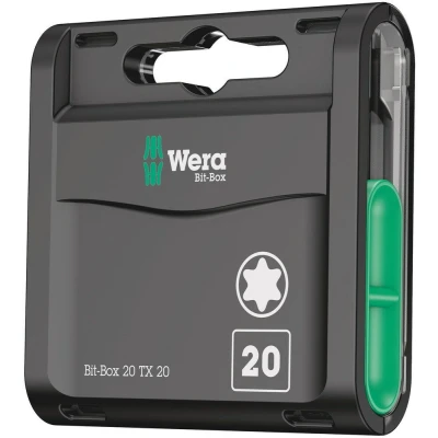 Afbeelding van Wera 05057770001 Bit Box 20 TX delige Bitset Torx T20