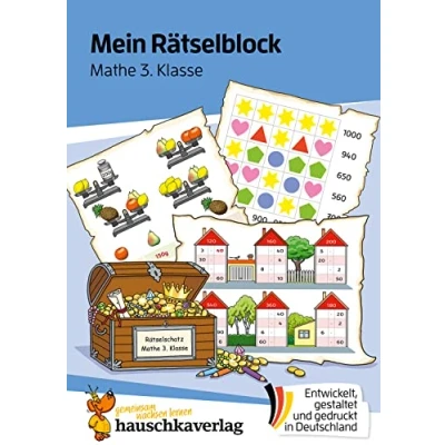 Afbeelding van Mein Rätselblock Mathe 3. Klasse