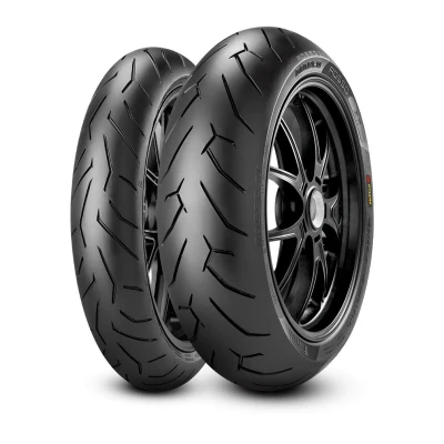 Afbeelding van Pirelli Diablo Rosso II 100/80 R17 52H personenwagen Zomerbanden Banden 2409200
