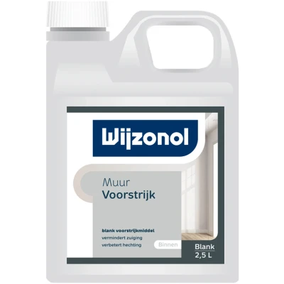 Afbeelding van Wijzonol Muurvoorstrijk Muurverven