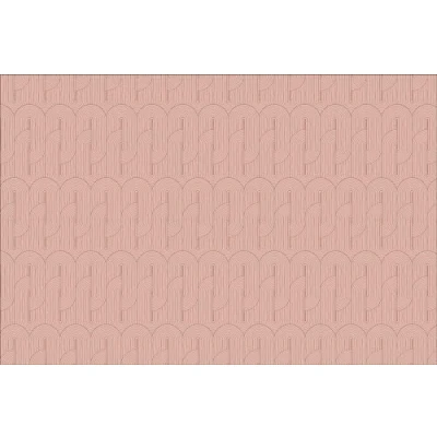Afbeelding van Clairefontaine 116075C een bureauonderlegger van karton, 60 x 40 cm, in warme kleuren en geometrische vormen Home Office collectie terracotta
