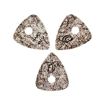 Afbeelding van ORTEGA Viltplectrums voor nylon snaren en ukelele instrumenten 4 mm hard/pak 3 stuks (OGP F H3)