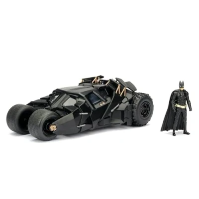 Afbeelding van Jada Batman The Dark Knight met Batmobile Auto 1:24