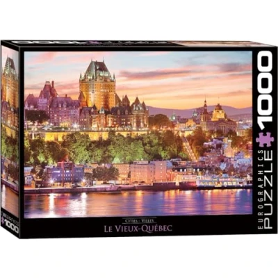 Afbeelding van Le Vieux Québec, City Collection Puzzel (1000)