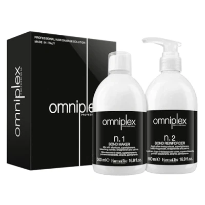 Afbeelding van Repair Complex Omniplex Salon Kit (Nº1+ Nº2) Farmavita (500 ml)