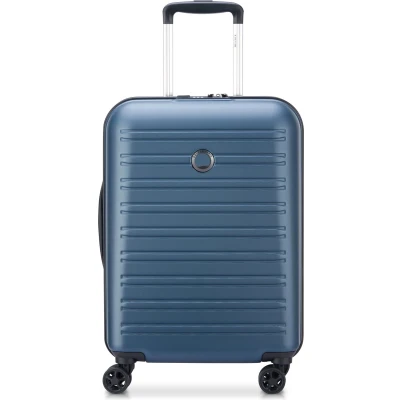 Afbeelding van Delsey Segur 2.0 Slim 4 Wheel Trolley 55 blue Harde Koffer