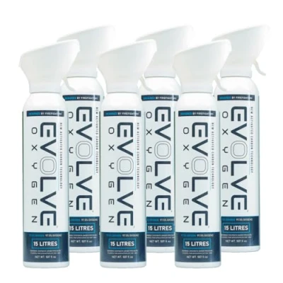 Afbeelding van Evolve Oxygen 6x 15L Pure Zuurstof (97%) Zuurstoffles 90L