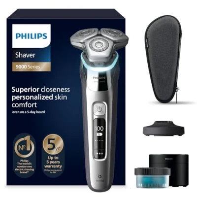 Afbeelding van Philips SHAVER Series 9000 S9975/54 Elektrisch scheerapparaat voor nat en droog scheren